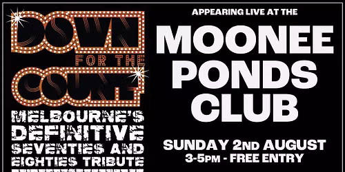 Down For The Count rocks Moonee Ponds Club