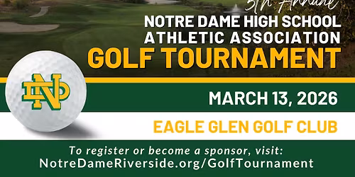 5th Annual NDHS Athletic Association Golf Tournament