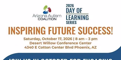 Inspiring Future Success! 2026 Day of Learning Series - October 17, 2026