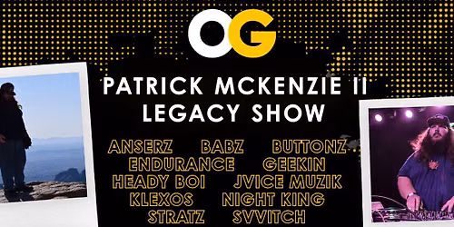 Patrick McKenzie II Legacy Show