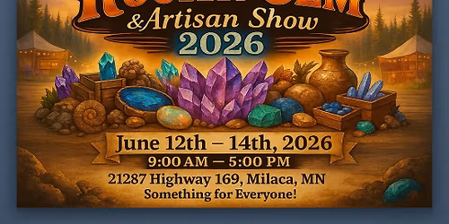 The 8th Annual Rock'N Gem & Artisan Show 2026