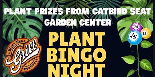 Plant bingo night