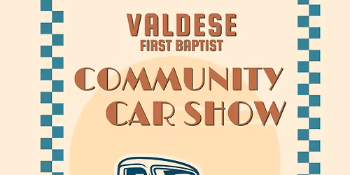 Valdese First Baptist - Community Car Show