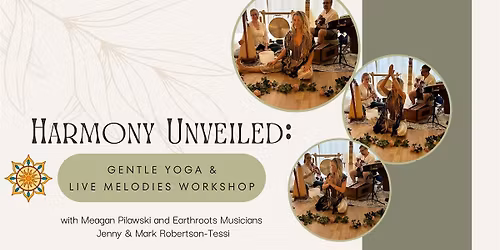 Harmony Unveiled: Gentle Yoga and Live Melodies