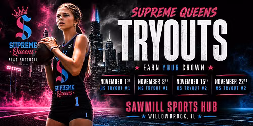 Supreme Queens Travel Flag Football Middle School Tryout #1
