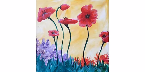 "Poppin Poppies" - Wed June 10, 7PM