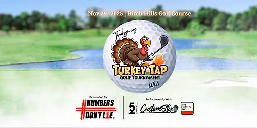 2025 Thanksgiving Turkey Tap Golf Tournament