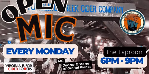 OPEN MIC - Every Monday in The Taproom