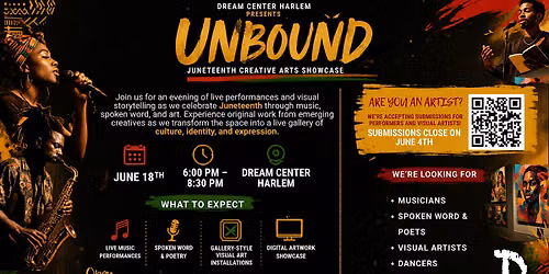 UNBOUND Juneteenth Creative Arts Showcase