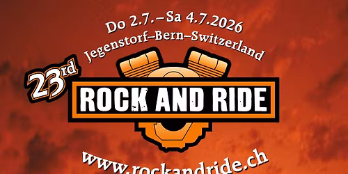 23rd ROCK AND RIDE 2026