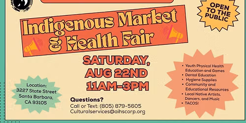 Indigenous Market & Health Fair
