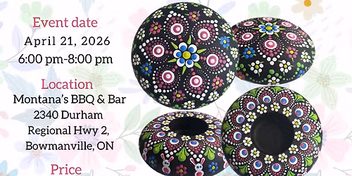 Bowmanville-Hoppy Dots & Spring Bloom Dot-Painting Workshop