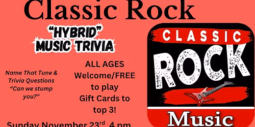 Classic Rock TRIVIA!!