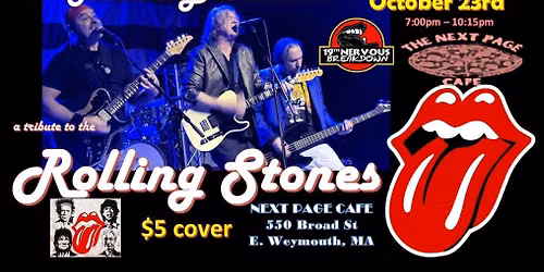 Rolling Stones tribute, 19th Nervous Breakdown, at the Next Page Cafe in Weymouth MA
