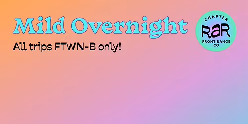 RAR  Mild Bikepacking Overnighter - Pueblo