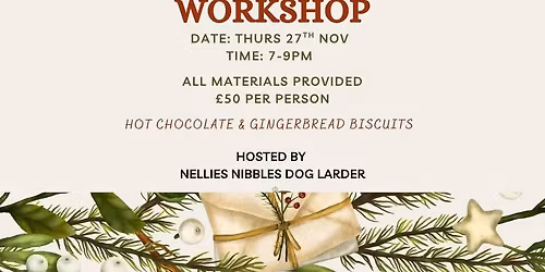 Christmas Wreath workshop