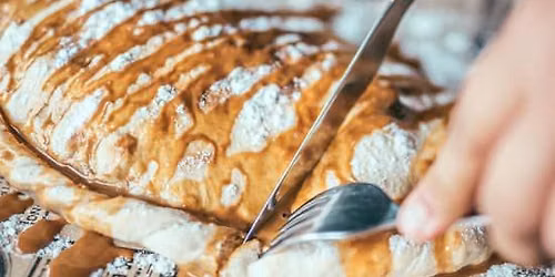 Merienda para dos: delicioso calzone dulce en Pinsa Pizza