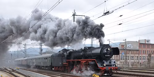 Volldampf ab SAALFELD \u2013 Tour 4  (Saalfeld \u2013 Camburg \u2013 Gro\u00dfheringen \u2013 Erfurt \u2013 Saalfeld)