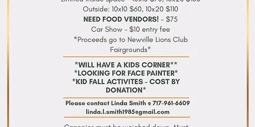 October fest and craft \/  car show,