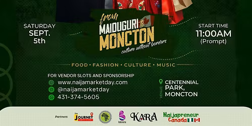 Naija Market Day - From Maiduguri To Moncton