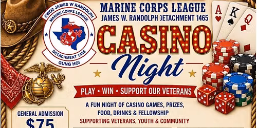 Marine Corps League Casino Night