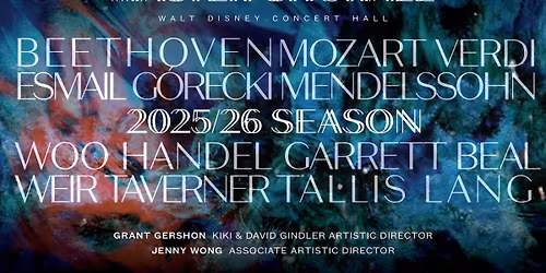 Los Angeles Master Chorale: English Cathedral Christmas