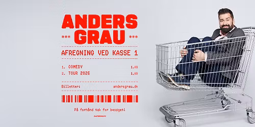 ANDERS GRAU - AFREGNING VED KASSE 1 - Roskilde, Gimle