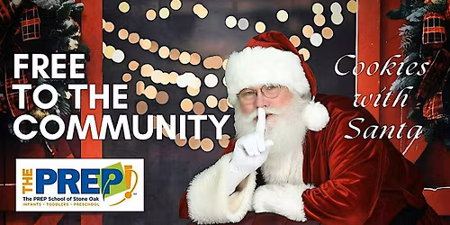 Cookies with Santa at The PREP School of Stone Oak