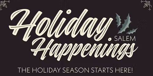 Wassail Weekend- Shop Small Salem