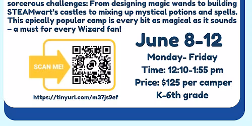 Wizardry and Potions Camp with Slime