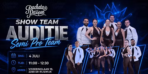 Bachata Team AUDITION: Semi-Pro Bachata Passion