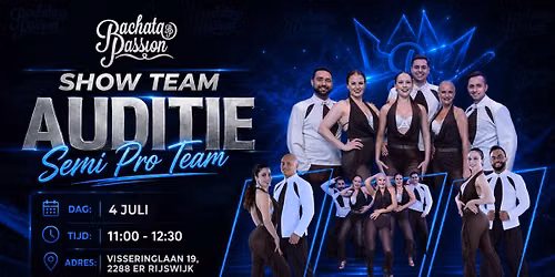 Bachata Team AUDITION: Semi-Pro Bachata Passion
