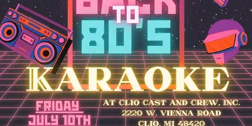 Karaoke Night - Back to the 80\u2019s