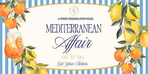 The Garden Villa Open House: A Mediterranean Affair