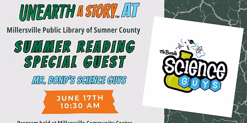 Summer Reading Special Guest: Mr. Bond's Science Guys