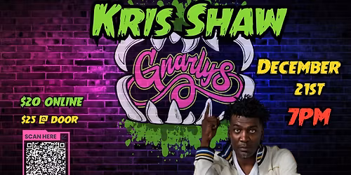 Kris Shaw Stand Up Comedy Show