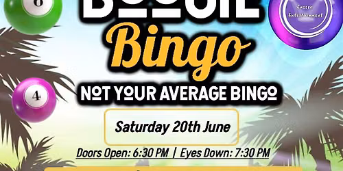 Feels Like Summer Boogie Bingo