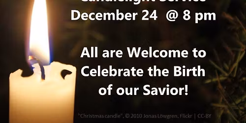 Christmas Eve Candlelight Service
