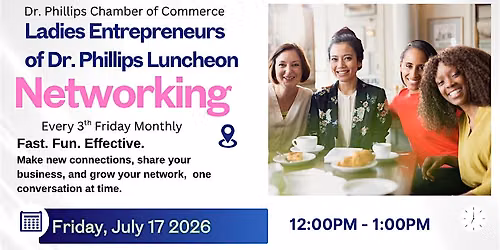 Ladies Entrepreneurs of Dr. Phillips Luncheon | Monthly Networking Event