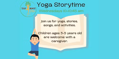 Yoga Story Time - Session #1 (Aug 5th - Sept 23rd)