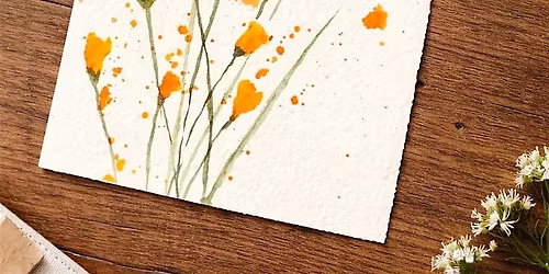 Watercolor Floral Doodles