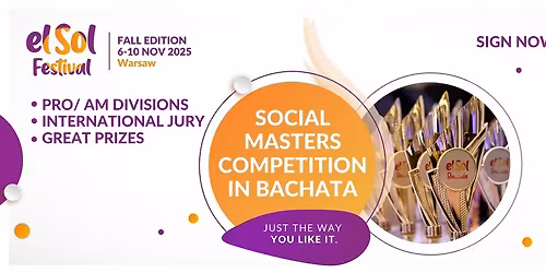 SOCIAL MASTERS COMPETITION IN BACHATA 2025