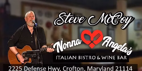 McCoy Solo at Nonna Angela's Italian Bistro & Wine Bar!