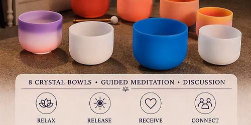 Sound Healing Meditation with crystal sound bowls