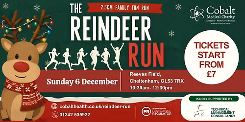 2.5km Charity Reindeer Run