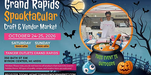 Grand Rapids Spooktacular Craft & Vendor Market