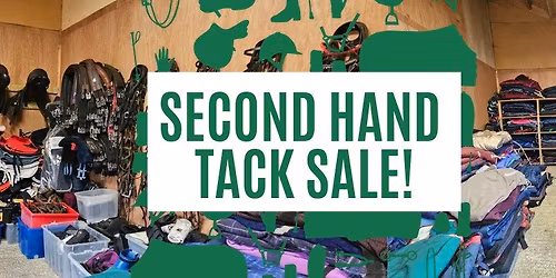 Second hand tack sale!