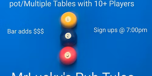 Tuesday 3 Ball at MrLucky\u2019s Tulsa