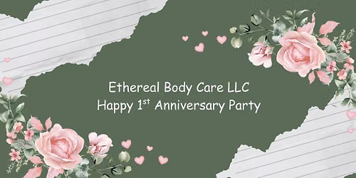 Celebrate 1 year in business