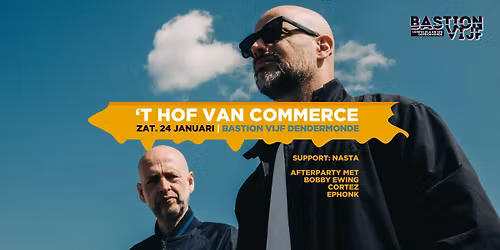 't Hof Van Commerce + afterparty (uitverkocht)